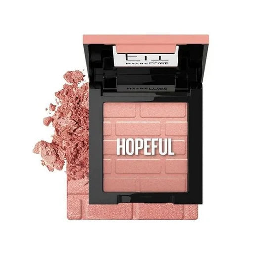Swatches of multiple Fit Me Blush shades on different skin tones

