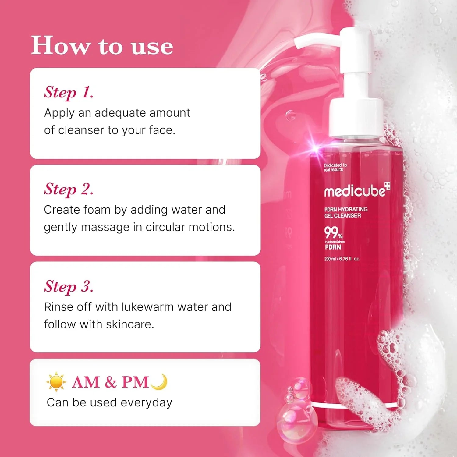 Buy Medicube PDRN Hydrating Gel Cleanser in Pakistan