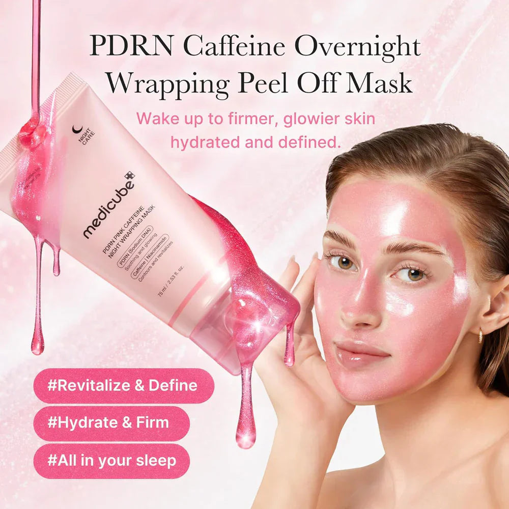 Buy Medicube PDRN Pink Caffeine Night Wrapping Mask in Pakistan