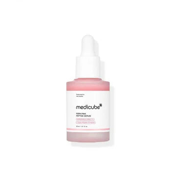 Medicube serum bottle on a white background