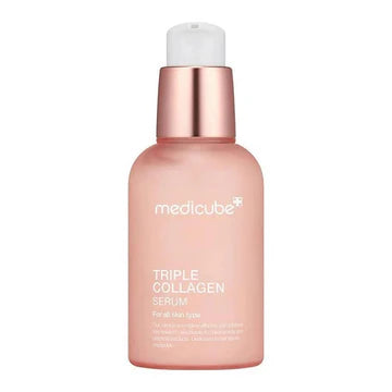 Medicube Triple Collagen Serum bottle on a white background