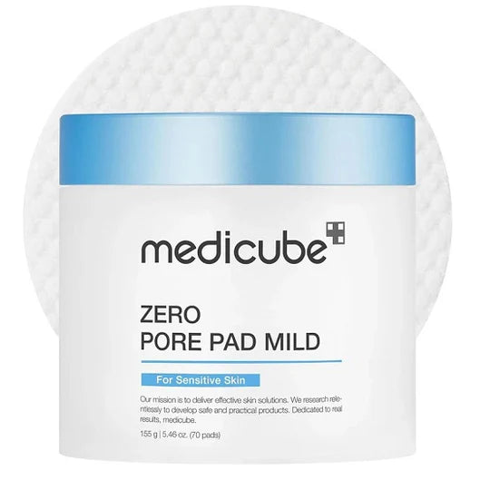 Medicube Zero Pore Pad Mild packaging on a white background