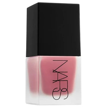 NARS Liquid Blush in iconic Orgasm shade, a peachy-pink with golden shimmer