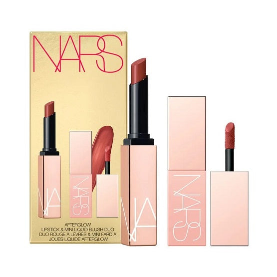 NARS - Afterglow Lipstick & Mini Liquid Blush Duo - Aragon