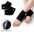 Back view of PolyCotton Silicon Heel Socks focusing on silicone padding for moisture lock and smooth heels.