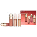 Positive Light Liquid Luminizer in Magnetize and Transcend on a makeup counter