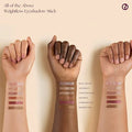 Creamy eyeshadow stick with precision tip and built-in sharpener in elegant packaging

