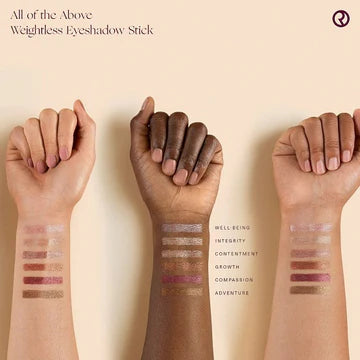 Creamy eyeshadow stick with precision tip and built-in sharpener in elegant packaging

