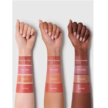 SHEGLAM Color Bloom Dayglow Liquid Blush in pink packaging with sponge-tip applicator, shown open and closed