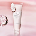 Skinioda Madagascan Centella cleansing foam tube on a pink background