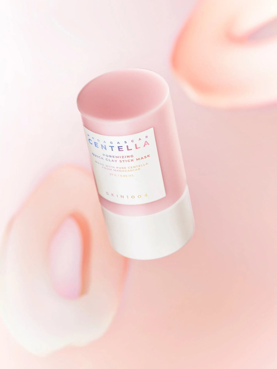 SKIN1004 quick whitehead blackhead removal product on a pink background
