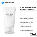 Skintoo Centella tone brightening capsule cream with product details on a white background