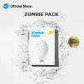 Zombie Pack product packaging on a textured white background with 'Official Store' and 'First Brand Award 2021' text.