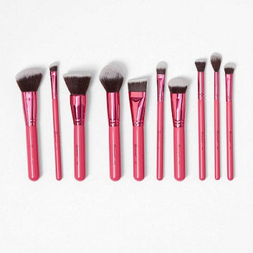 BH COSMETICS -  SCULPT AND BLEND FAN FAVES 10 PIECES BRUSH SET