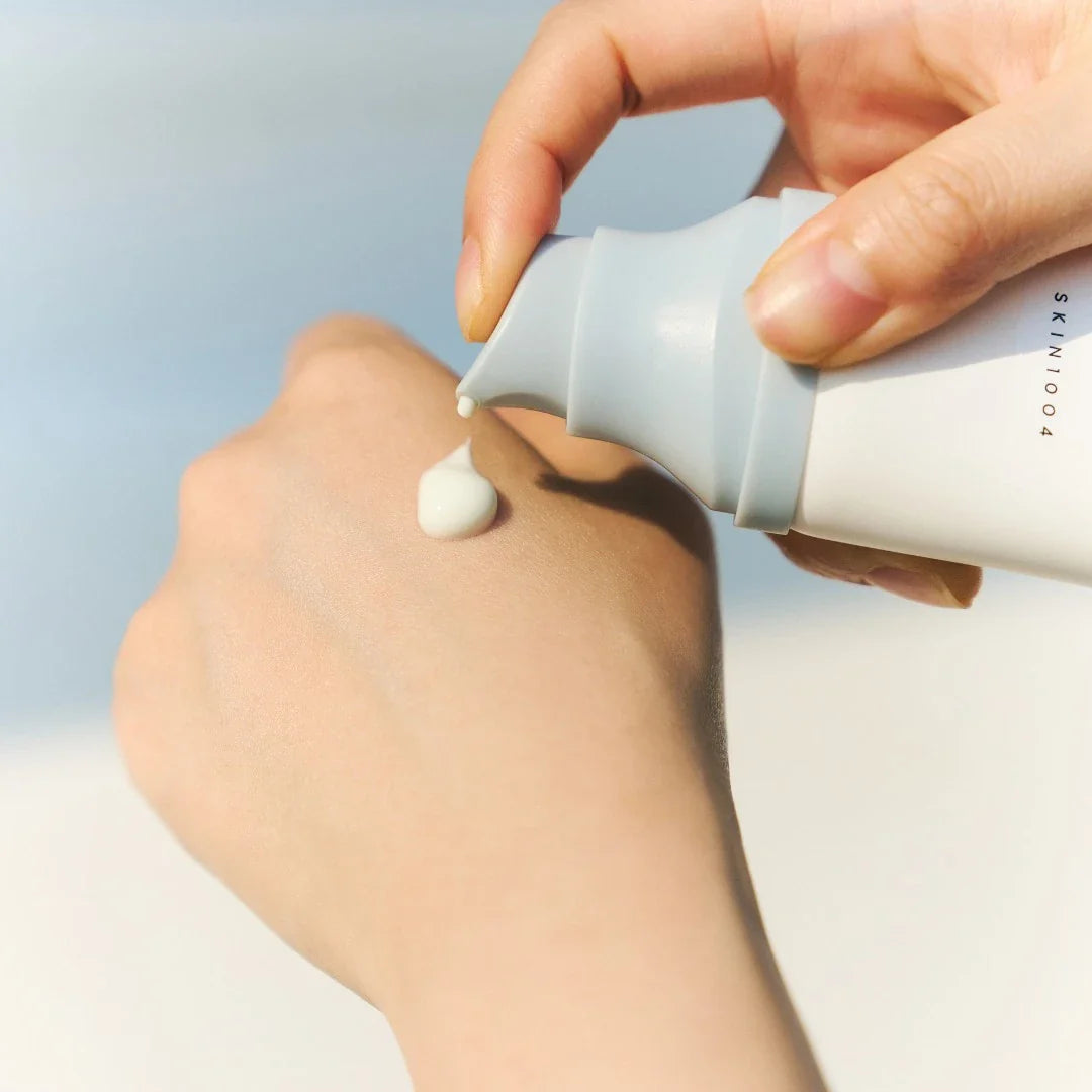 Hyalu-Cica Water-Fit Sun Serum SPF50+ by Skin1044 on a white background