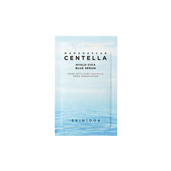 Glass dropper bottle of Centella-infused ampoule with lightweight texture for glowing, calm skin.

