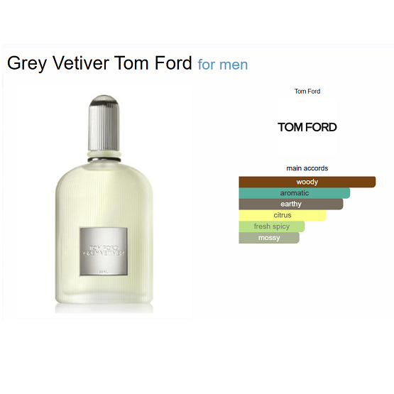 TOMFORD - GREY VETIVER MEN EDP - 100ML