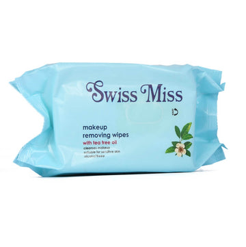 Swiss Miss - Makeup Remover Wipes With Tea Tree Oil - 60Pcs