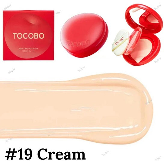 Tocobo - Apple Dewy Fit Cushion - #19 Cream
