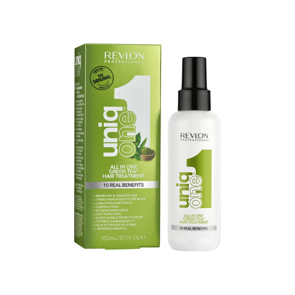 UniqONE™ Repair Hair Spray Leave-In Treatment - 150ml - "All-in-One" 10 Benefits Hair Serum - Green Tea Fragrance