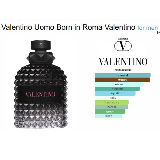 VALENTINO - UOMO BORN IN ROMA EDT - 100ML