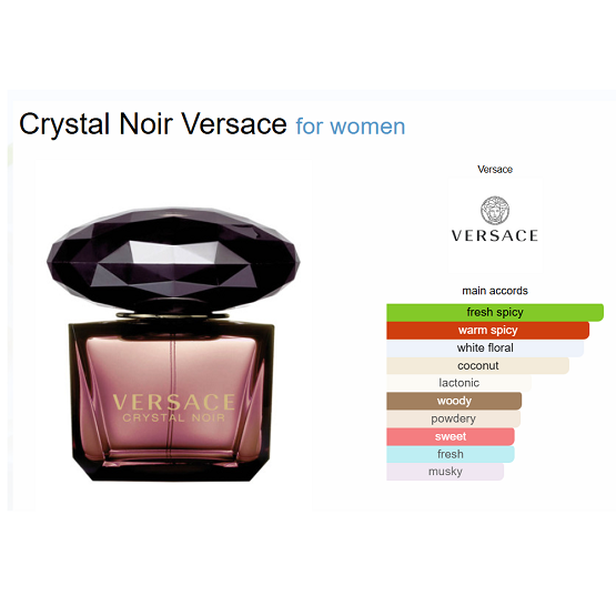 VERSACE - CRYSTAL NOIR WOMEN PARFUM - 90ML