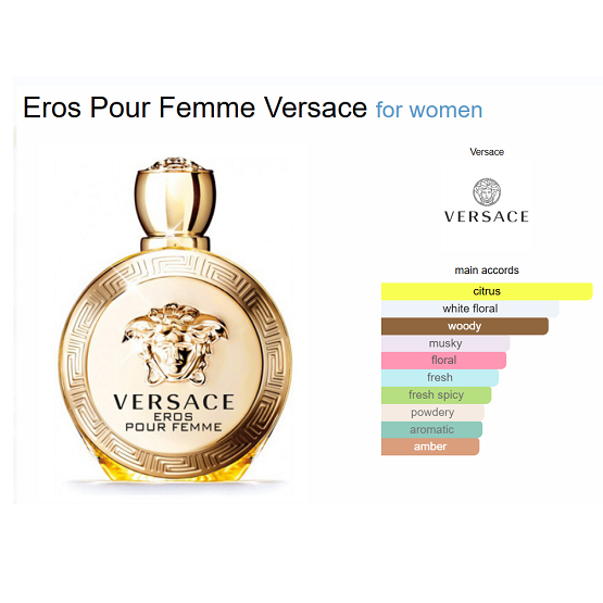VERSACE - EROS POUR FEMME EDP - 100ML