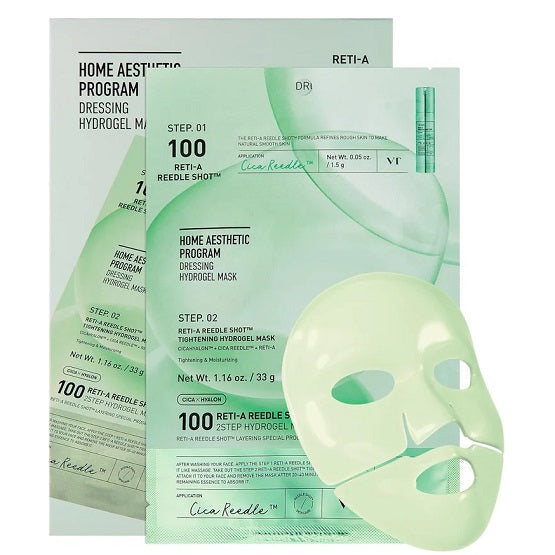 VT Cosmetics - Reti A Reedle Shot 100 2Step Hydrogel Mask - 33g