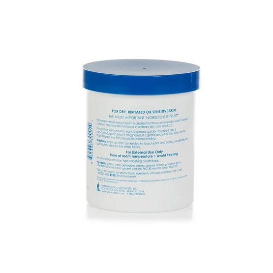 Vanicream, Moisturizing Cream, For Dry, Irritated or Sensitive Skin - 453g
