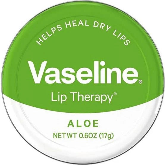 Vaseline - Lip Therapy Lip Balm Tin, Aloe Vera - 20g