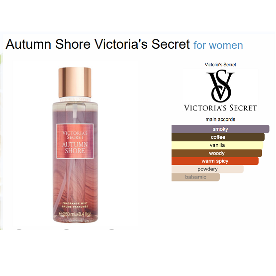Victoria Secret - Ladies Autumn Shore Mist - 250ML