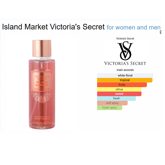 Victoria Secret - Ladies Island Market Body Mist - 250ML