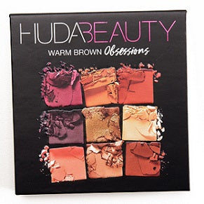 Huda Beauty - Warm Browns - Obsessions Eyeshadow Palette