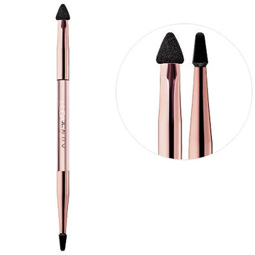 HUDA BEAUTY - Fender Blender Dual-Ended Sponge & Silicone - Eyeshadow Brush