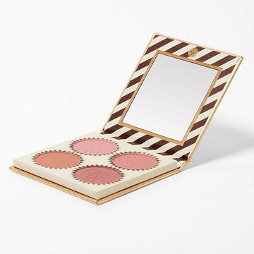 BH COSMETICS - Truffle 4 Color Blush Palette - Vanilla Cream - Nude Mauve Tones