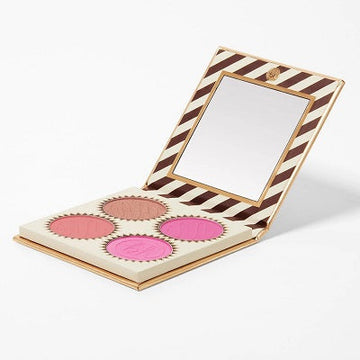 BH COSMETICS – Truffle 4 Color Blush Palette – Vanilla Strawberry - Bright Pink Tones