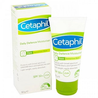 Cetaphil - Daily Defence Face Moisturiser with SPF 50+ - 50g