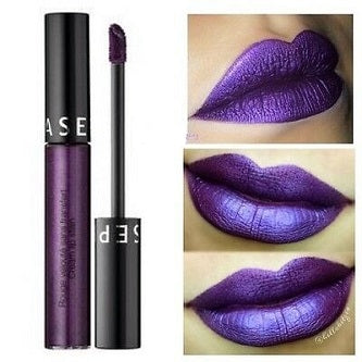 SEPHORA COLLECTION - Cream Lip Stain Liquid Lipstick - 15 Polished Purple