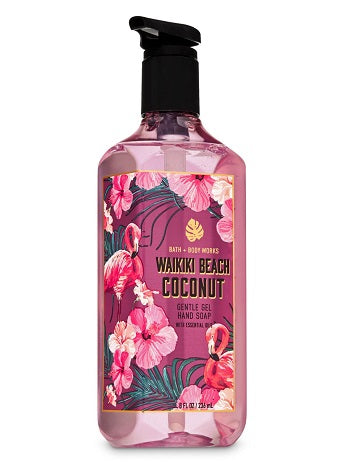 Bath & Body Works - Waikiki Beach Coconut Gentle Gel Hand Soap - 236ml