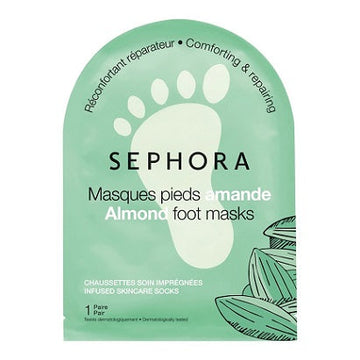 SEPHORA - Almond Foot Mask - 1 Pair