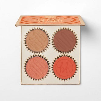 BH COSMETICS – Truffle 4 Color Blush Palette – Vanilla Orange - Warm Orange, Brown Tones