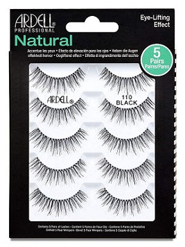 ARDELL - Multipack False Eyelashes Natural #110 Black - 5 Pairs