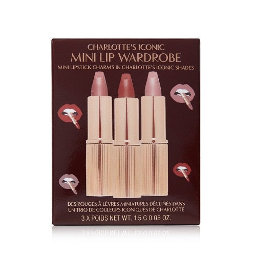 Charlotte Tilbury - Iconic Mini Lip Wardrobe Mini Lipstick Trio