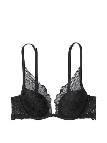Victoria's Secret - Lightly Lined Lace Plunge Bra - 34B