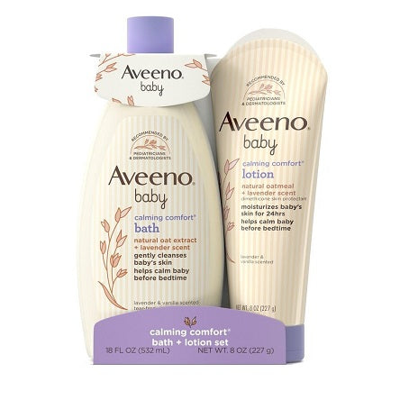 Aveeno - Baby Calming Comfort Bath   Lotion Set