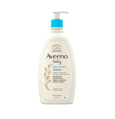 Aveeno Baby - Daily Moisture Lotion with Natural Oatmeal - 532ml