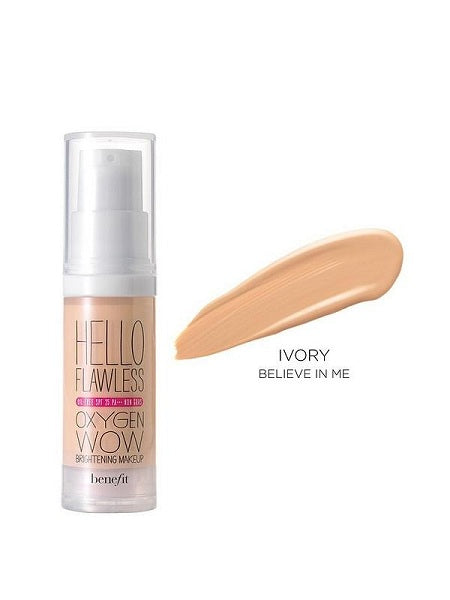 Benefit - Hello Flawless Oxygen Wow Foundation - Toasted Beige 30ml