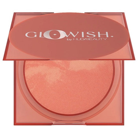 HUDA BEAUTY - GloWish Cheeky Vegan Blush Powder - Healthy Peach