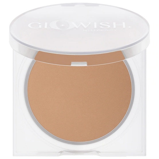 HUDA BEAUTY - GloWish Luminous Pressed Powder Foundation - Light Medium
