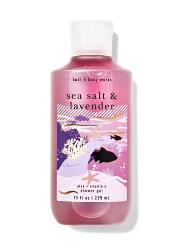 Bath and Body Works - Shower Gel Sea Salt & Lavender - 295ml